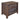 San Luis - Nightstand - Deep Brown / Warm Gray Finish