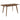 Alfredo - Mesa de comedor extensible - Nogal natural