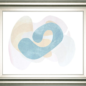 22x26 Homage to Eames VIII By Rob Delamater - Light Blue