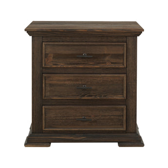 Desire - Nightstand - Mahogany Brown