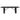 Catherine - Rectangular Wood Dining Table - Black