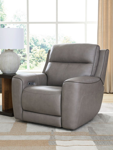 5Z-Comfort - Power Recliner With Adj Headrest - Coin