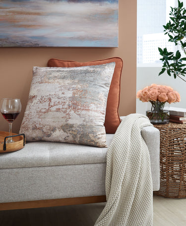 Edinfielders - Pillow - Cream / Gray / Rust
