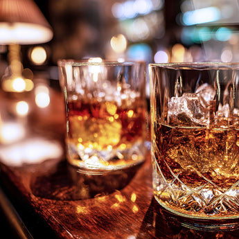 Amber Nightcap Tempered Glass With Foil - Amber / Brown
