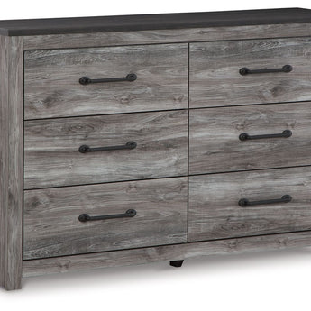 Bronyan - Six Drawer Dresser - Dark Gray