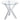 Kenzie - Round Tempered Glass Top End Side Table - Chrome