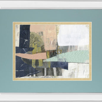 Pieces I By Jennifer Goldberger - Light Blue