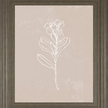 22x26 Blush Bloom I By Annie Warren - Beige