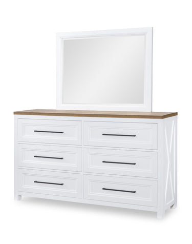 Franklin - Mirror - White