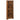 Coreosis - 4 Door Wood Corner Curio Cabinet - Golden Brown