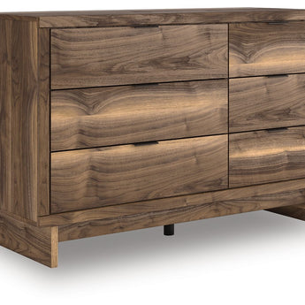 Chirason - Six Drawers Dresser - Brown
