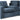 Modmax - Ink - 3-Piece Sectional Sofa With Storage Console - Fabric