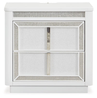 Chalanna - Two Drawer Night Stand - White