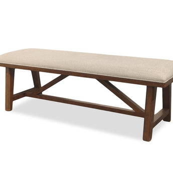 Langley - Upholstered Dining Bench - Tawny Brown