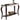 Mathias - Sofa Table - White / Walnut