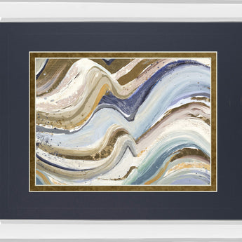 Earth Tone New Concept By Patricia Pinto - Mirror Framed Print Wall Art - Dark Gray