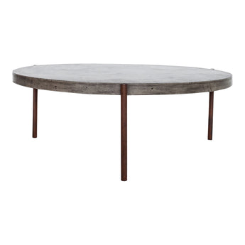 Méndez - Mesa de centro para exterior - Gris
