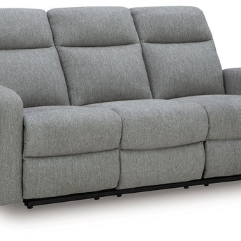 Gauntlet - Sofá reclinable - Sterling