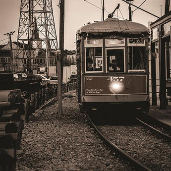 New Orleans Street Car By Jd Studios (Small) - Dark Gray