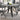 Neil - Round Smart Top Dining Table - Gunmetal