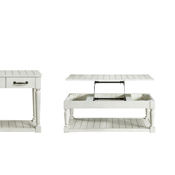 Hemmingway - 3 Piece Occasional Table Set - White