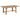 Middleton - Mesa de comedor extensible - Marrón natural