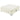 Chaviano - Square Upholstered Ottoman - Pearl White