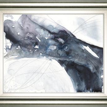22x26 Agate Wave II By Jennifer Goldberger - Dark Gray