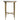 Baldwin - Round Marble Top Side Table - White And Gold
