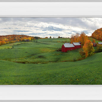 Jenne Farm By Shelley Lake - Mirror Framed Print Wall Art - Green