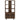 Maddox - 3-Shelf Cabinet Bookcase - Walnut