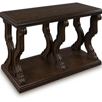 Maylee - Sofa Table - Dark Brown