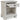 Robbinsdale - One Drawer Night Stand - Antique White