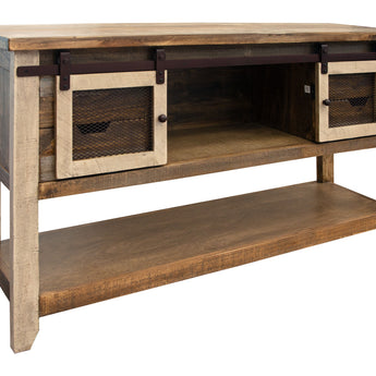 Antique Sofa Table With 4 Drawers Multicolor - Sofa Tables at Quality Home Furniture Mesquite
