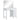Elijah - Vanity Set With Lighting & Stool - White And Dark Gray