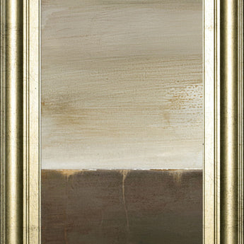 September Fog Descending By Heather Ross - Framed Print Wall Art - Dark Brown