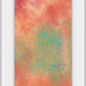 Vapor Il. A By Jason Johnson - Mirror Framed Print Wall Art - Red