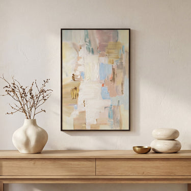 Lumen - Framed Painting - Multicolor