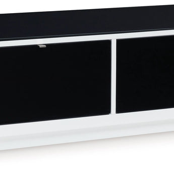 Gardoni - Rectangular Cocktail Table - White / Black