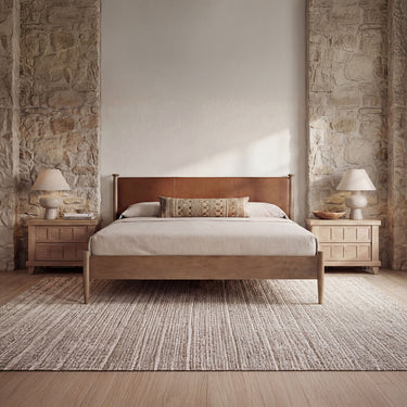 Crosby - Queen Bed - Brown