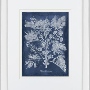 Besler Leaves in Indigo II By Vision Studio - Blue