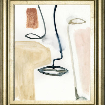 22x26 Masque I By Victoria Barnes - Beige