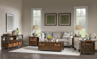 Elise - Sofa Table - Warm Cherry