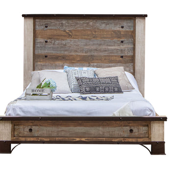 Antique - Panel Bed