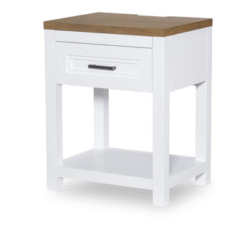 Franklin - Open Nightstand - White