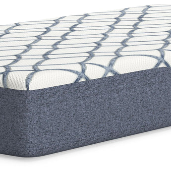 10 Inch Chime Elite 2.0 - Twin Mattress - White / Blue