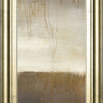 September Fog Descending By Heather Ross - Framed Print Wall Art Real Glass - Dark Brown