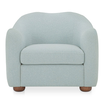 Bria - Silla decorativa - Azul claro