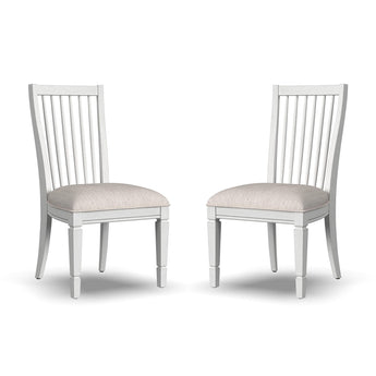 Melody - Upholstered Dining Chair (Set of 2) - White