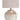 Waldish - Cream / Beige - Metal Table Lamp